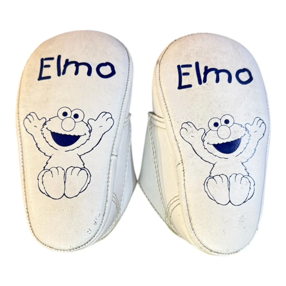Sesame Street Elmo Vintage Baby Shoes Size 3